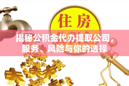范县揭秘公积金代办提取公司，服务、风险与你的选择